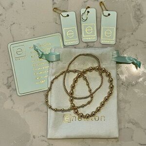 Enewton Classic Gold Bead Bracelets